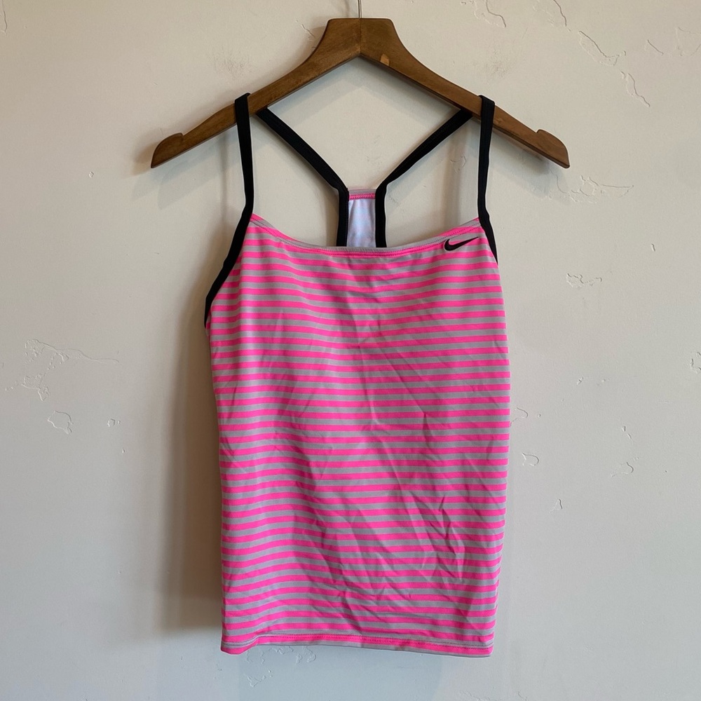 NIKE Swim 2 Piece Set Stripe Tankini & Bottoms